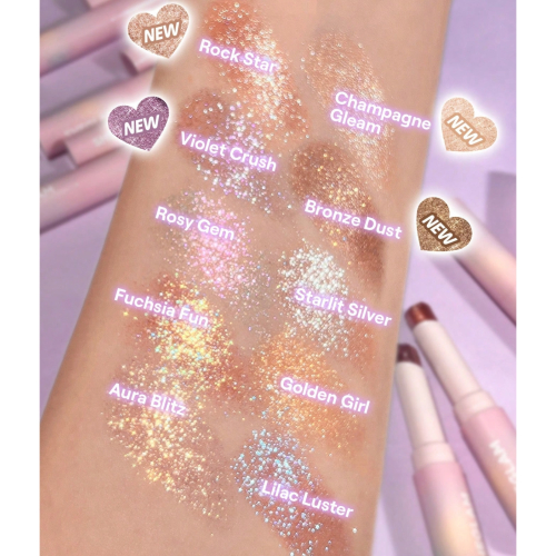 SHEGLAM - Ombretto Crystal Jelly Glaze Stick - Starlit Silver