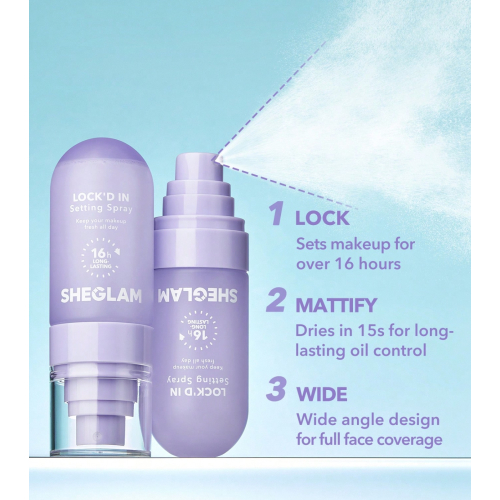 SHEGLAM - Spray fissante per il trucco Lock'd