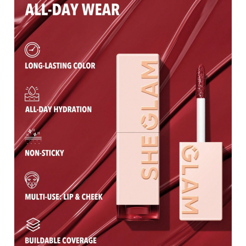 SHEGLAM - Tinta labbra Take a Hint - Level Up