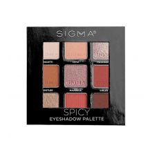 Sigma Beauty - Palette di ombretti Spicy