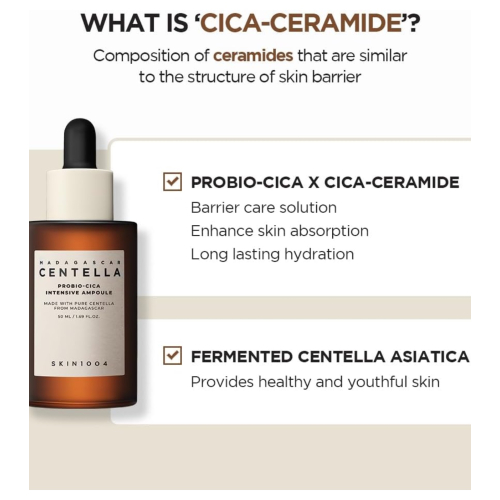 SKIN1004. - *Probio-CICA* - Fiala intensiva con Centella Asiatica del Madagascar