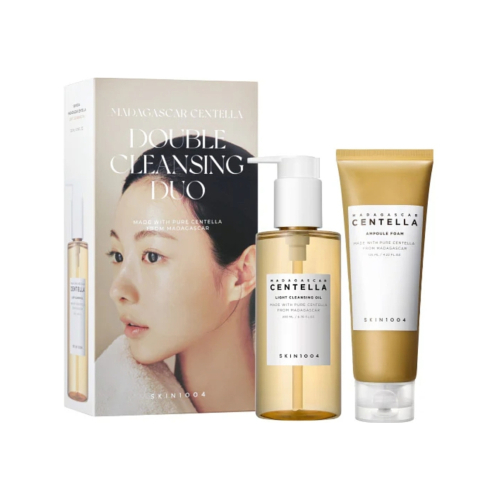 SKIN1004 - Set Double Cleansing Duo - Olio detergente + Ampoule Foam
