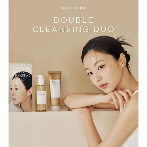 SKIN1004 - Set Double Cleansing Duo - Olio detergente + Ampoule Foam