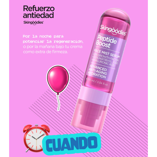 Skingoodies - Siero spray antietà per il viso - Peptide Boost