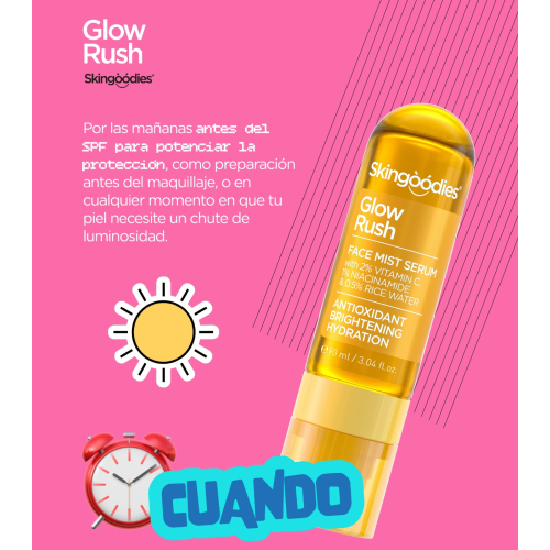 Skingoodies - Siero viso illuminante spray - Glow Rush
