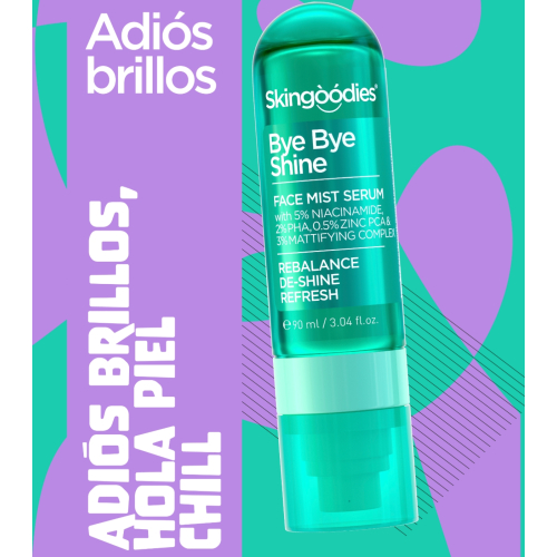 Skingoodies - Siero Viso Spray oil-control - Bye Bye Shine