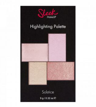 Sleek MakeUP -  Palette di illuminanti Solstice