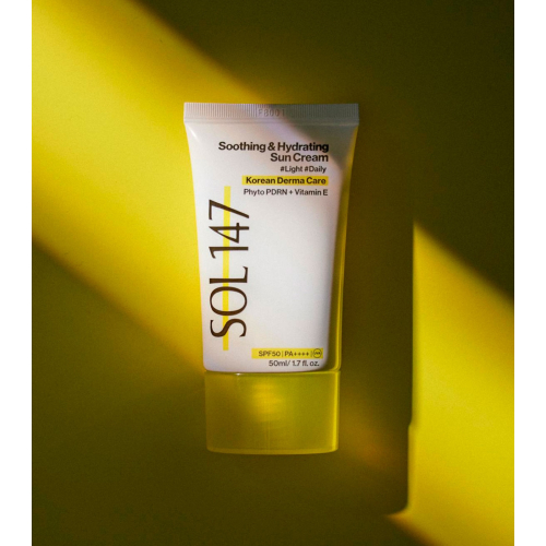 Sol147 - Protezione solare per il viso SPF50+ PA++++