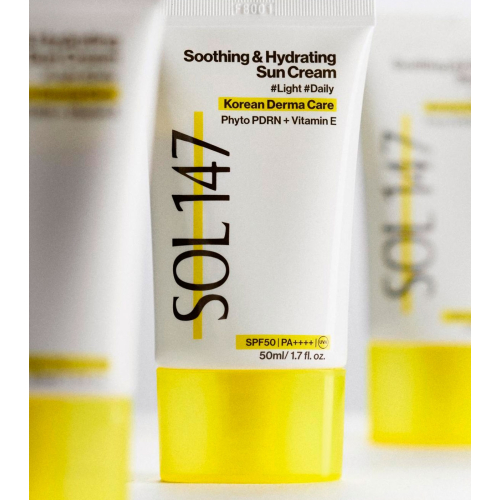 Sol147 - Protezione solare per il viso SPF50+ PA++++