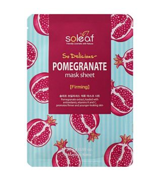 Soleaf - Maschera rassodante So Delicious - Pomegranate