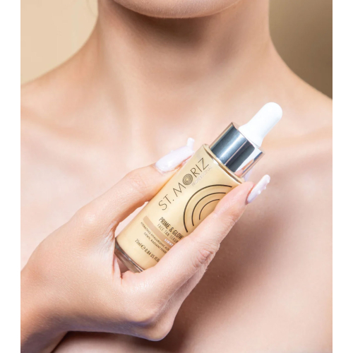 St. Moriz - Siero autoabbronzante viso Prime & Glow - Leggero