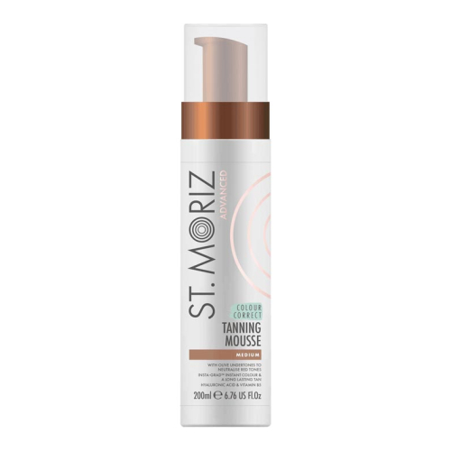 St. Moriz - Mousse Autoabbronzante Correttiva del Colore - Medium
