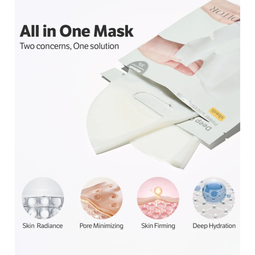 Sungboon Editor - Pacchetto di 4 maschere facciali - Deep Collagen