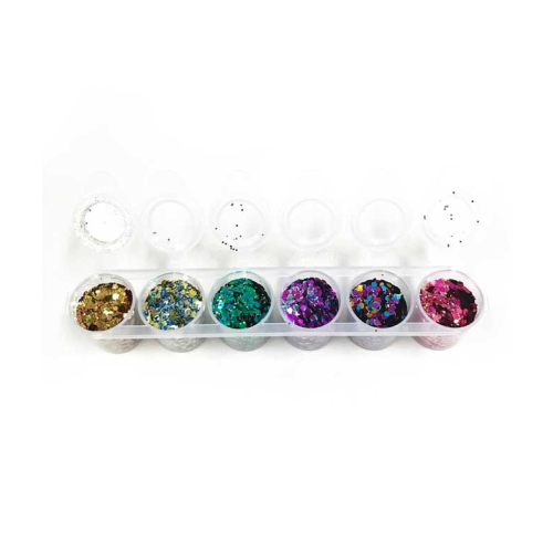 Superstar - Glitter per viso e corpo Chunky Mix - Crazy