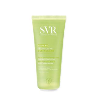 SVR - *Sebiaclear* - Detergente schiumogeno purificante e disincrostante per viso e corpo 200ml - Pelli sensibili, da miste a grasse