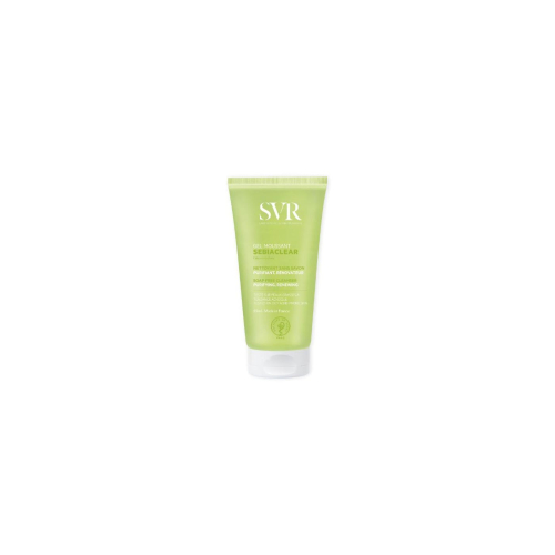 SVR - *Sebiaclear* - Detergente schiumogeno purificante e disincrostante per viso e corpo 55ml - Pelli sensibili, da miste a grasse