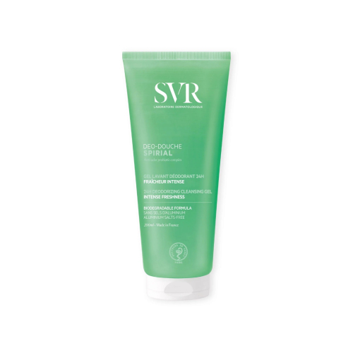 SVR - *Spirial* - Gel doccia detergente e deodorante 2 in 1 freschezza intensa - 200ml