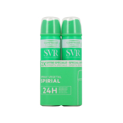 SVR - *Spirial* - Confezione da 2 deodoranti vegetali in spray antiumidità 24 ore