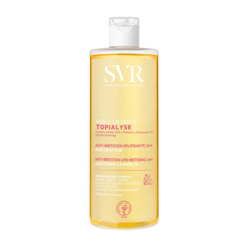 SVR - *Topialyse* - Huile Lavante olio detergente relipidante 400ml - Pelli secche e sensibili