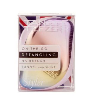 Tangle Teezer - Speciale spazzola districante Compact Styler - Pearlescent Matte Chrome