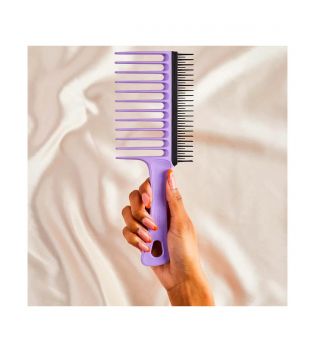 Tangle Teezer - Districante Paine Wide Tooth Comb - Black Lilac