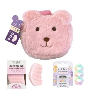 Tangle Teezer - Set regalo per bambini Invisibobble Pink Teddy