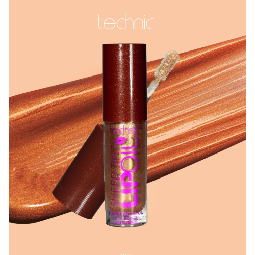 Technic Cosmetics - Olio per labbra Sheer Lip Oil - Champagne Season