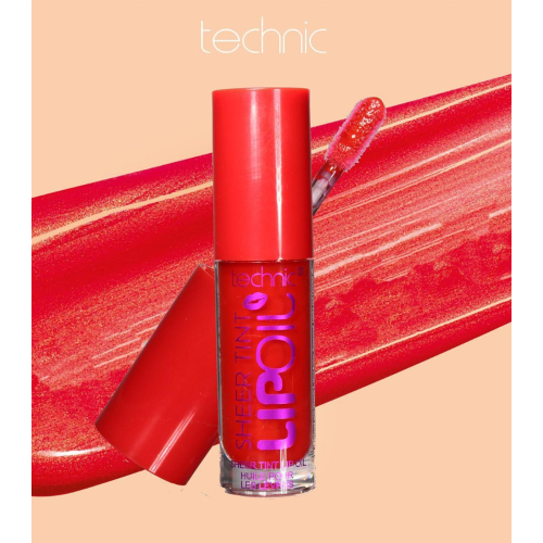 Technic Cosmetics - Olio per labbra Sheer Lip Oil - Crimson