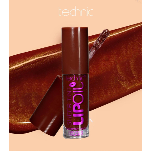 Technic Cosmetics - Olio per labbra Sheer Lip Oil - Tough Cookie
