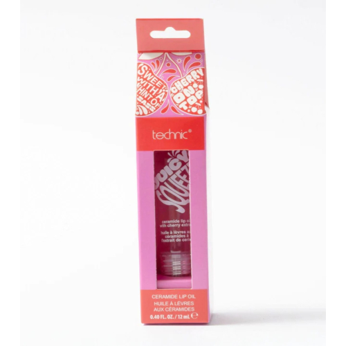 Technic Cosmetics - Olio per labbra portachiavi Juicy Squeeze Ceramide - Cherry On Top