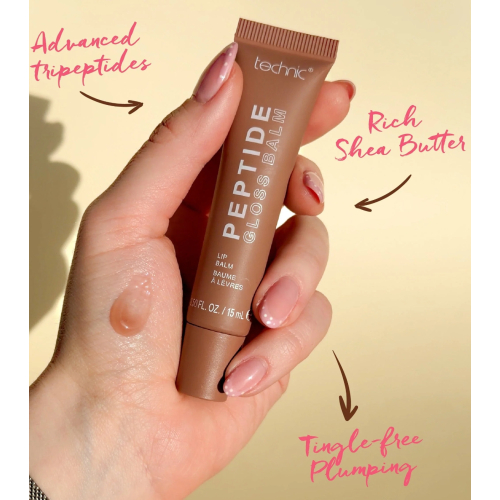 Technic Cosmetics - Balsamo labbra Peptide Gloss - Skinny Latte