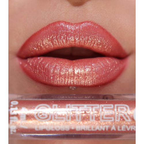 Technic Cosmetics - Lucidalabbra Glitter Gloss - Rose Gold