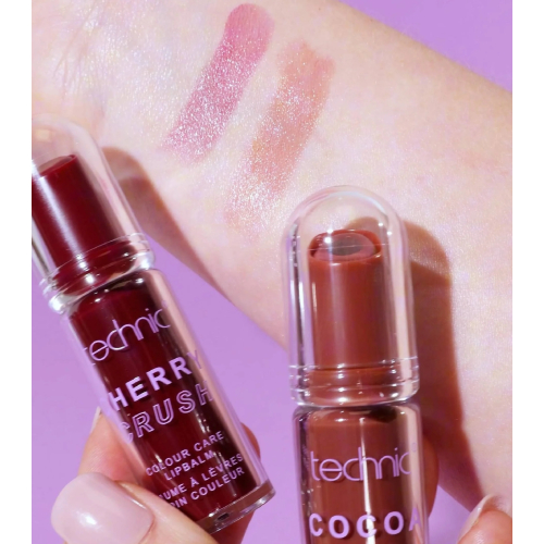 Technic Cosmetics - *Cherry Chocolate* - Balsamo labiale colorato - Cocoa Kiss