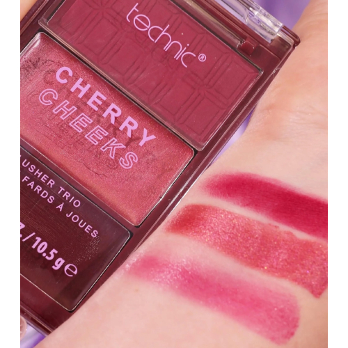 Technic Cosmetics - *Cherry Chocolate* - Palette di fard Cherry Cheeks