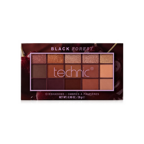 Technic Cosmetics - *Cherry Chocolate* - Palette di ombre per occhi - Black Forest