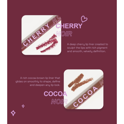 Technic Cosmetics - *Cherry Chocolate* - Profilo labbra - Cherry Noir
