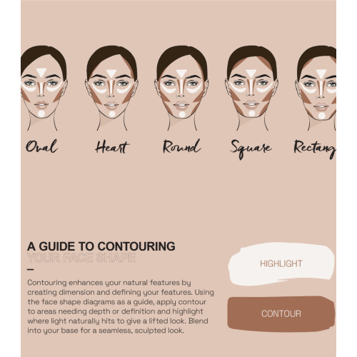 Technic Cosmetics - Stick per il contouring Easy Blend Contour Stick - Cool Medium