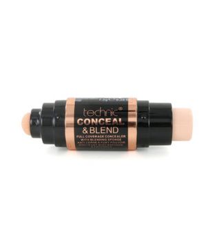 Technic Cosmetics - Correttore con spugnetta per sfumare Conceal & Blend - Light