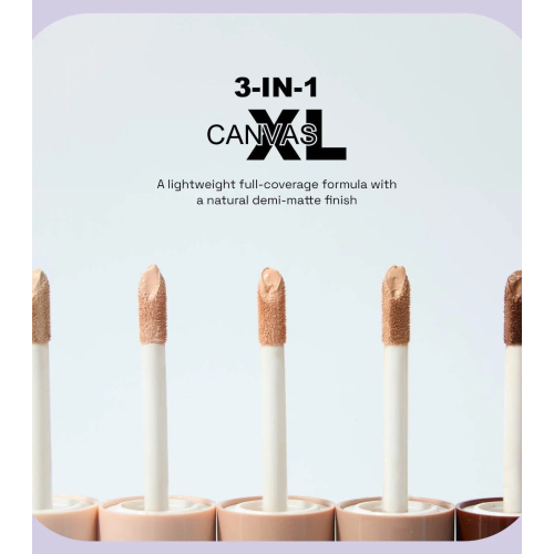 Technic Cosmetics - Correttore liquido 3-IN-1 Canvas XL - Chestnut