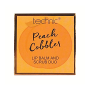 Technic Cosmetics - Duo balsamo labbra e scrub - Peach Cobbler