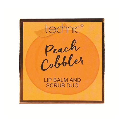 Technic Cosmetics - Duo balsamo labbra e scrub - Peach Cobbler