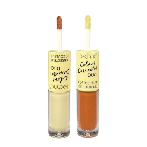 Technic Cosmetics - Concealer Duo Colour Corrector - Orange/Yellow