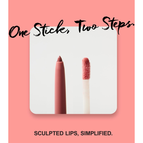 Technic Cosmetics - Duo matita labbra e lucidalabbra Line & Shine - Teddy Bear