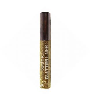 Technic Cosmetics - Eyeliner liquido con glitter - Bronze