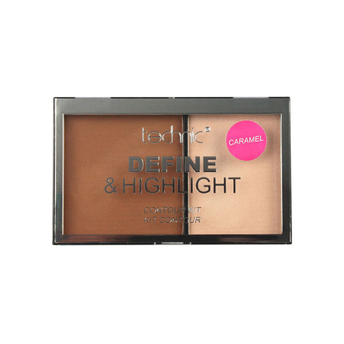 Technic Cosmetics - Kit per contouring Define & Highlight - Caramel
