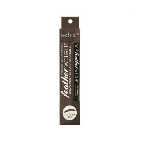 Technic Cosmetics - Matita per sopracciglia Feather Weight - Dark brown