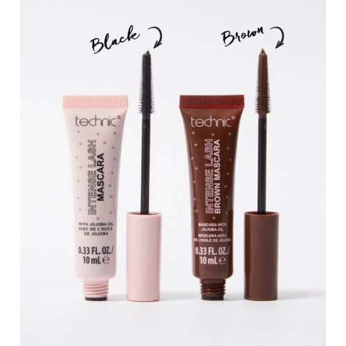 Technic Cosmetics - Mascara Intense Lash - Brown