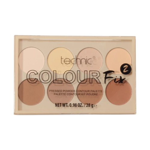 Technic Cosmetics -  Palette di contorno di polvere Colour Fix 2