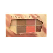 Technic Cosmetics - Palette viso Shade, Light & Bright