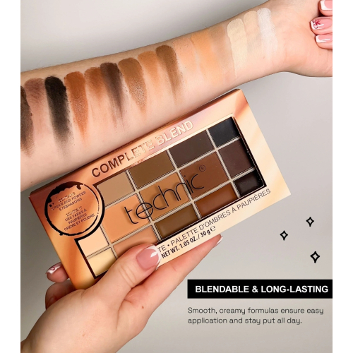 Technic Cosmetics - Palette di ombretti Complete Blend